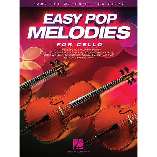 Easy Pop Melodies For Cello