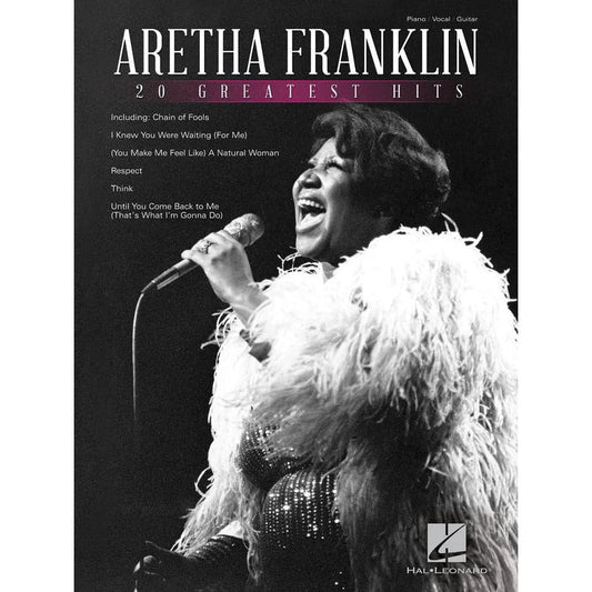 Aretha Franklin - 20 Greatest Hits PVG Book