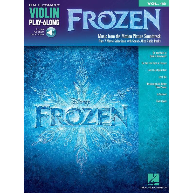 Frozen Violin Playalong V48 Bk/Ola