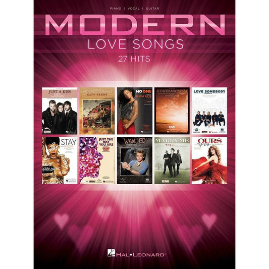 Modern Love Songs PVG Book