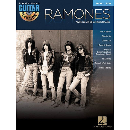 Ramones Guitar Playalong V179 Bk/Cd