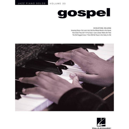 GOSPEL JAZZ PIANO SOLOS V33 JPS - Music2u