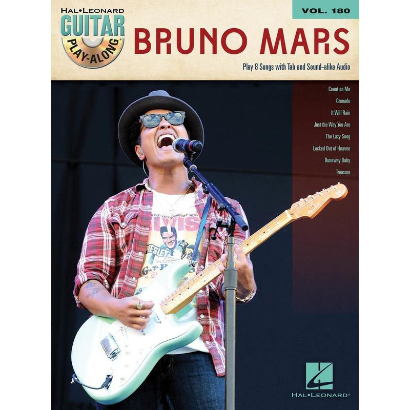 Bruno Mars Guitar Play Along V180 Bk/Ola