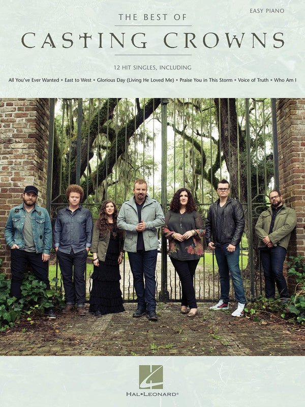 Best Of Casting Crowns Easy Piano Book