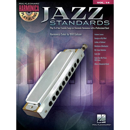 Jazz Standards Harmonica Play Along V14 Bk/Cd