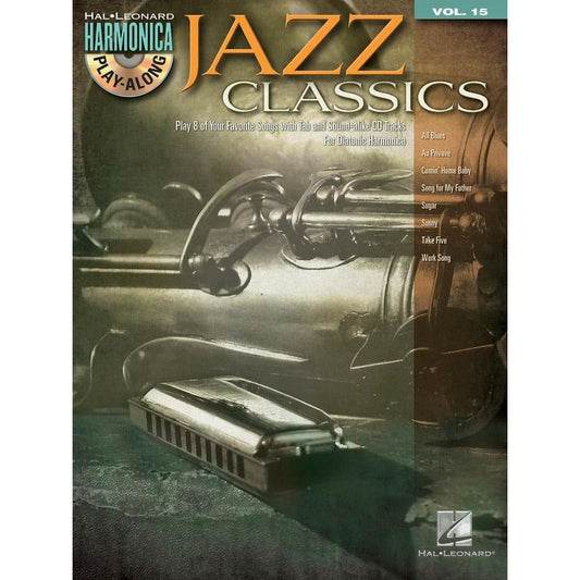 Jazz Classics Harmonica Play Along Bk/Cd V15