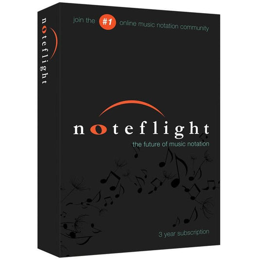 Noteflight 3 Year Subscription - Music Writing Application