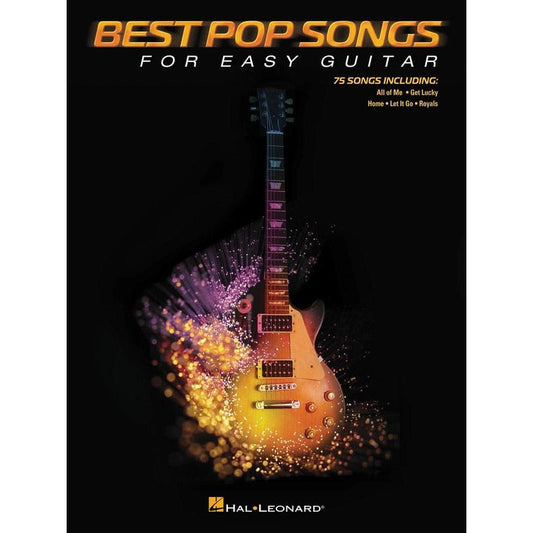 Best Pop Songs For Easy Guitar Book