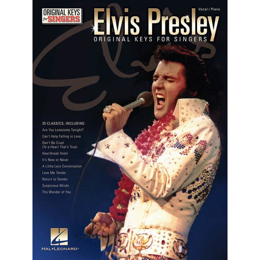 Elvis Presley Original Keys For Singers