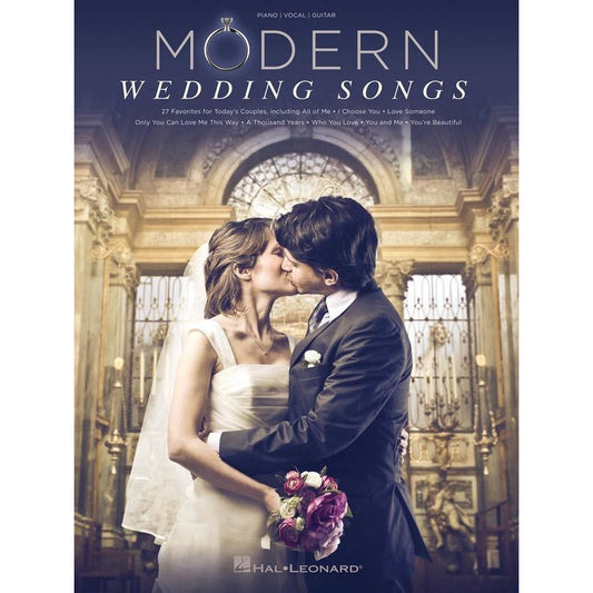 Modern Wedding Songs PVG Book