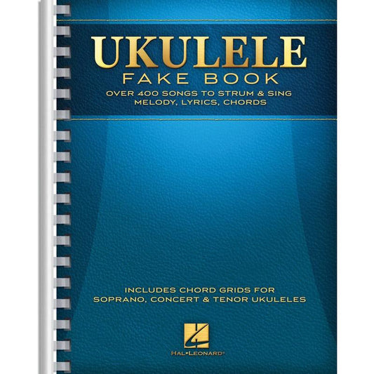 Ukulele Fake Book 9X12 Spiral