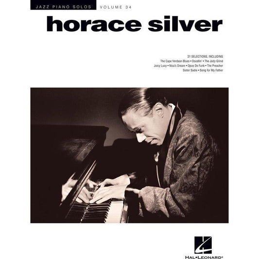 Horace Silver - Jazz Piano Solo Volume 34 Book