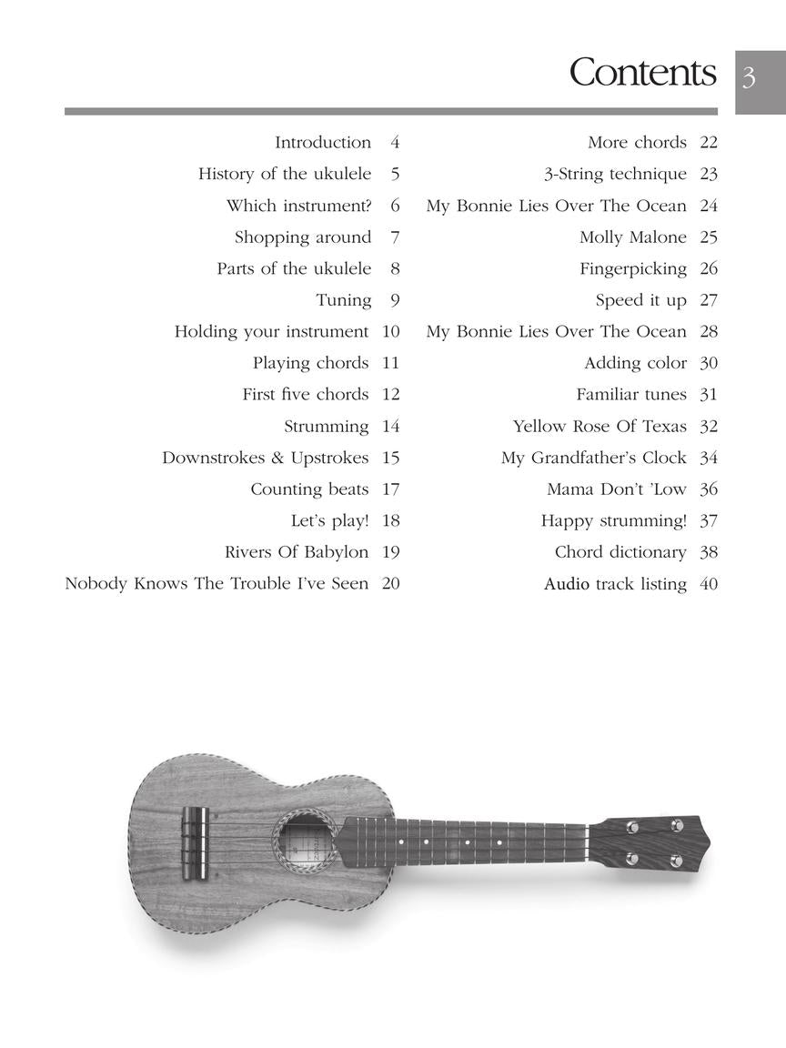 Absolute Beginners Ukulele Book/Ola