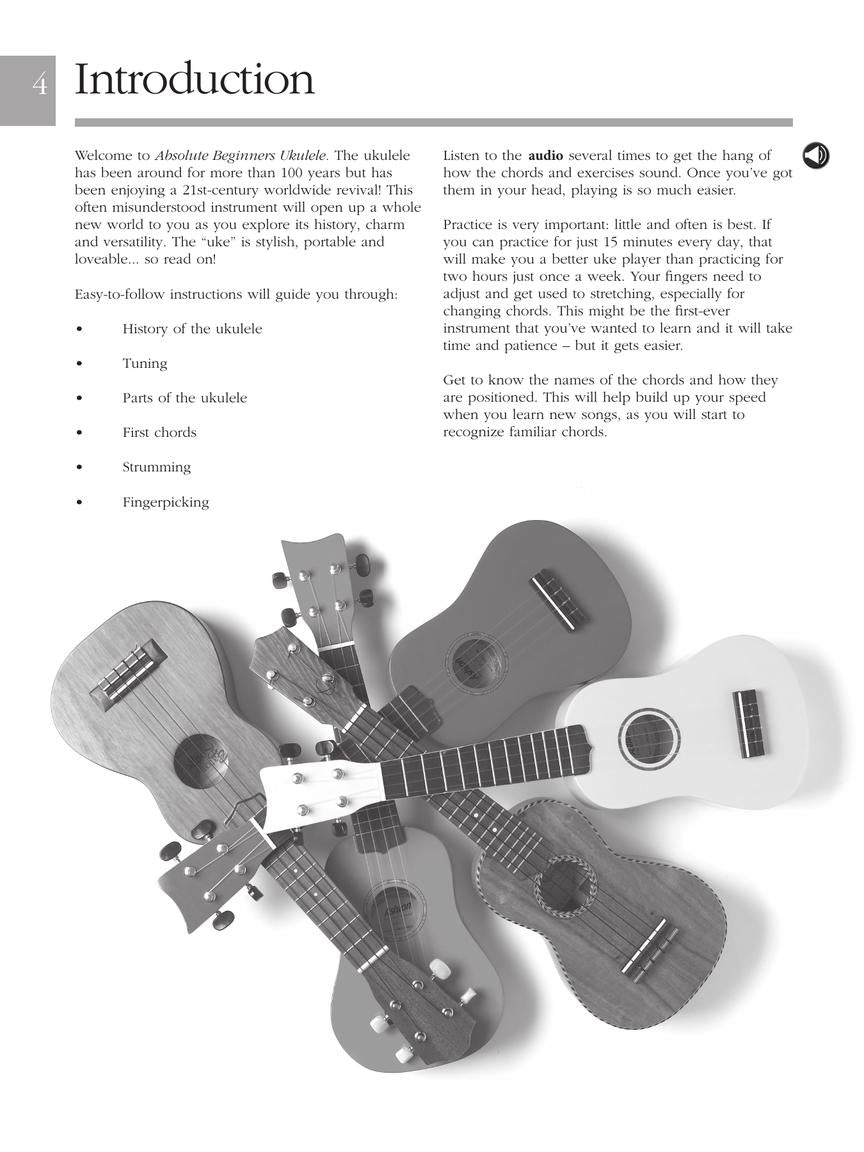 Absolute Beginners Ukulele Book/Ola