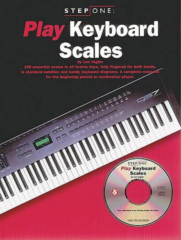 Step One Play Keyboard Scales Bk/Cd
