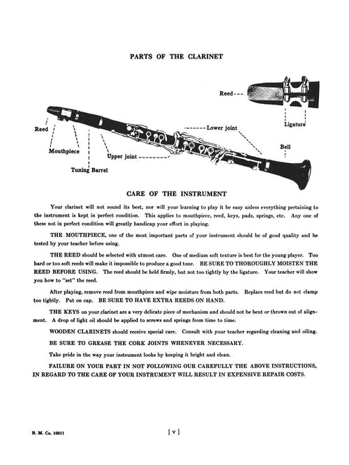 A Tune A Day - Clarinet Book 1