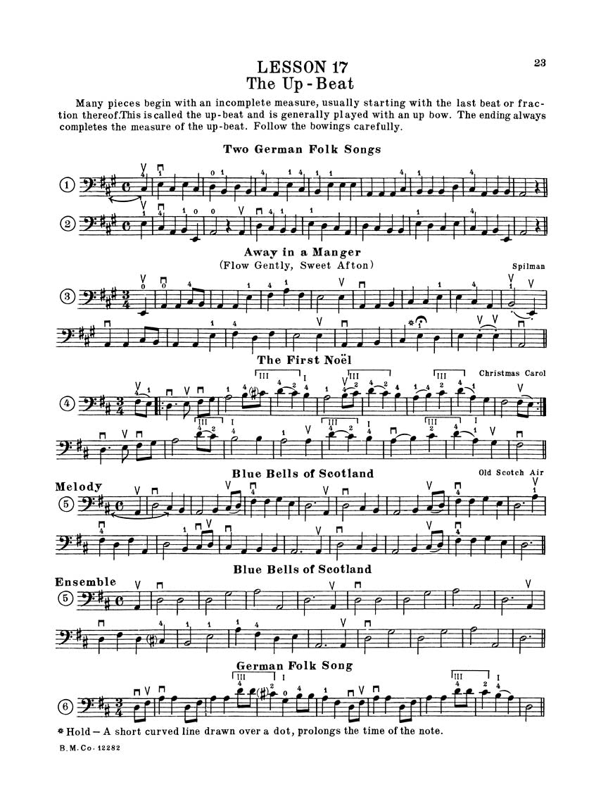 A Tune A Day - String Bass Book 1