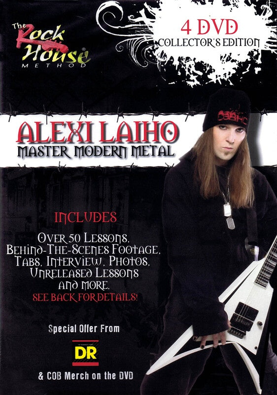 Master Modern Metal Guitar 4Dvd Set
