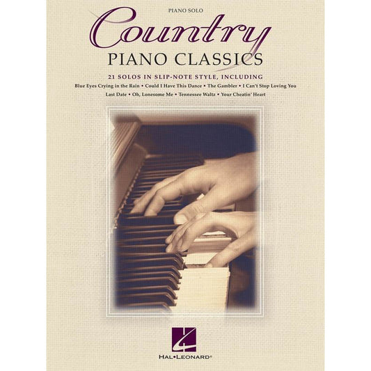 Country Piano Classics Book