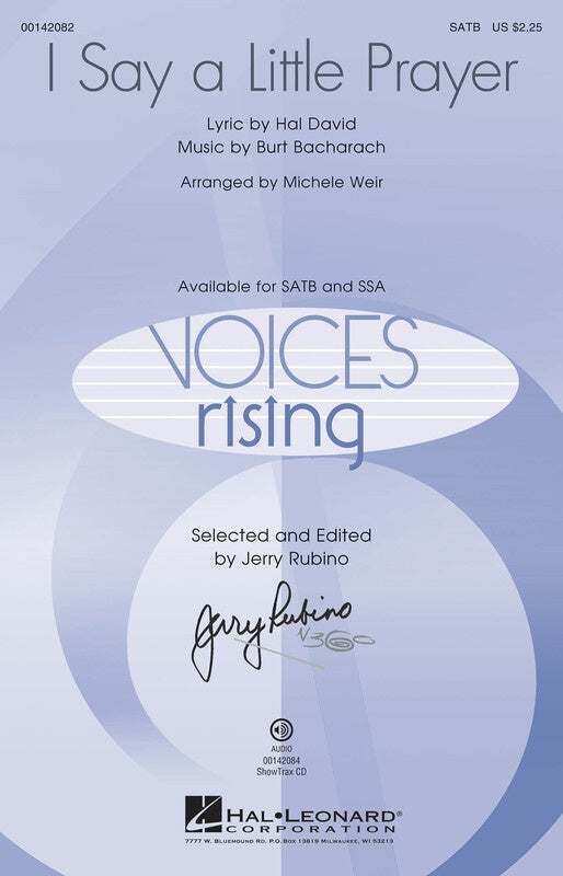 I Say A Little Prayer Satb