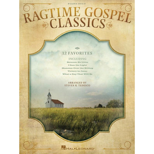 Ragtime Gospel Classics Piano Solo Book