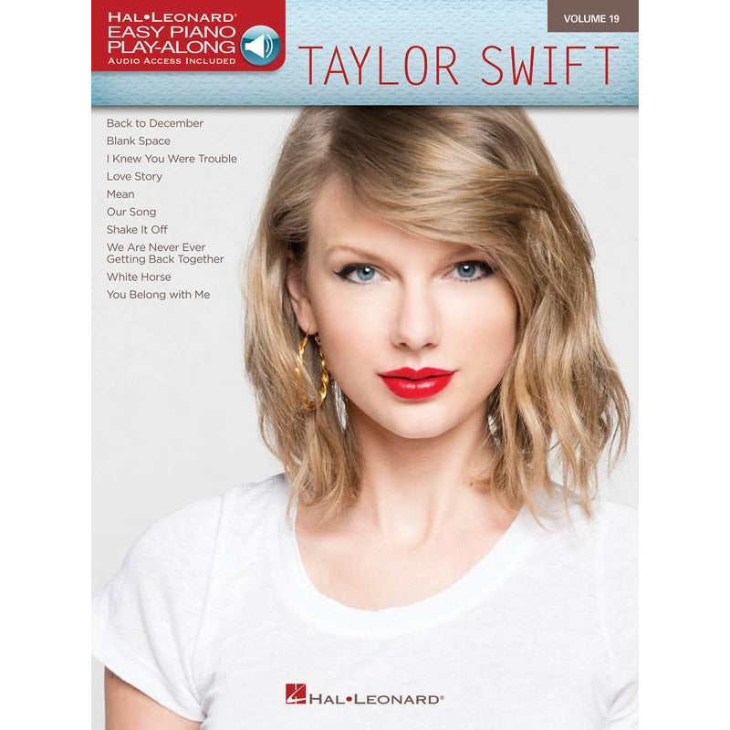 Taylor Swift Easy Piano Play Along Volume 19 Book/Ola