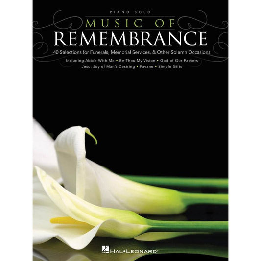 Music Of Remembrance Piano Solo