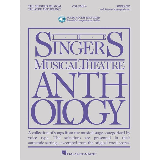Singers Musical Theatre Anth V6 Sop Bk/Ola