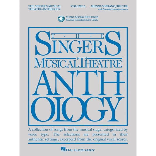 Singers Musical Theatre Anthology Volume 6 Bel/Mezzo Book/Ola