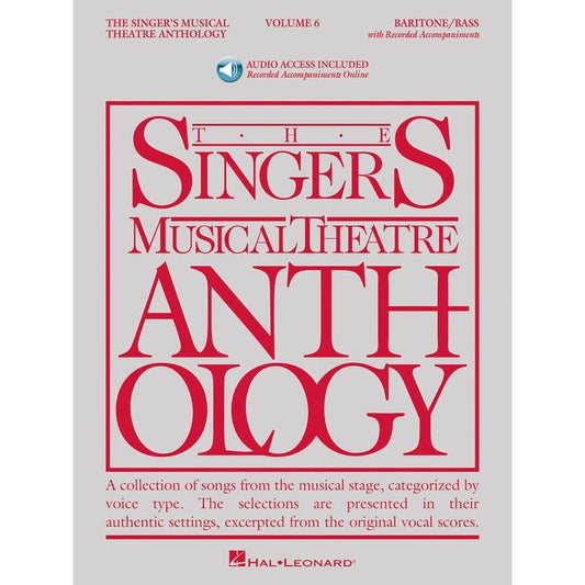 Singers Musical Theatre Anth V6 Bar/Bass Bk/Ola