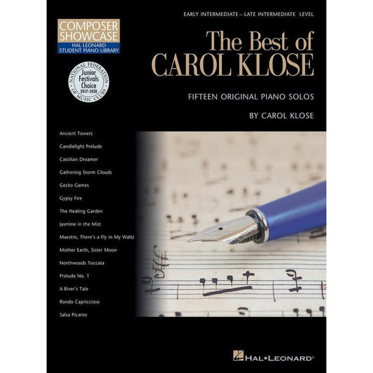 HLSPL Best Of Carol Klose Composer Showcase Book
