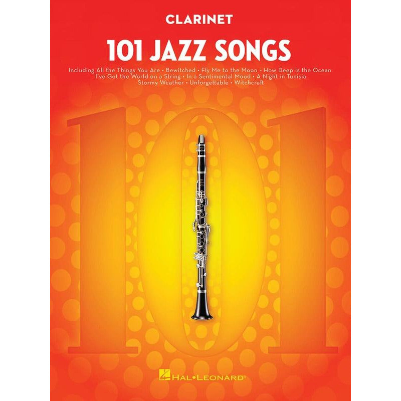 101 Jazz Songs For Clarinet Book