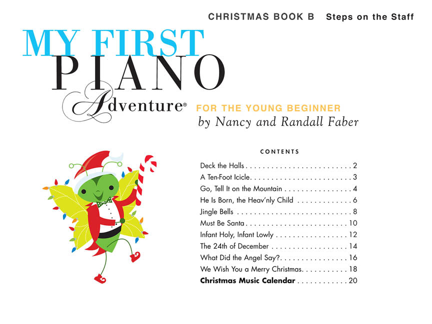 My First Piano Adventure - Christmas Book B & Keyboard