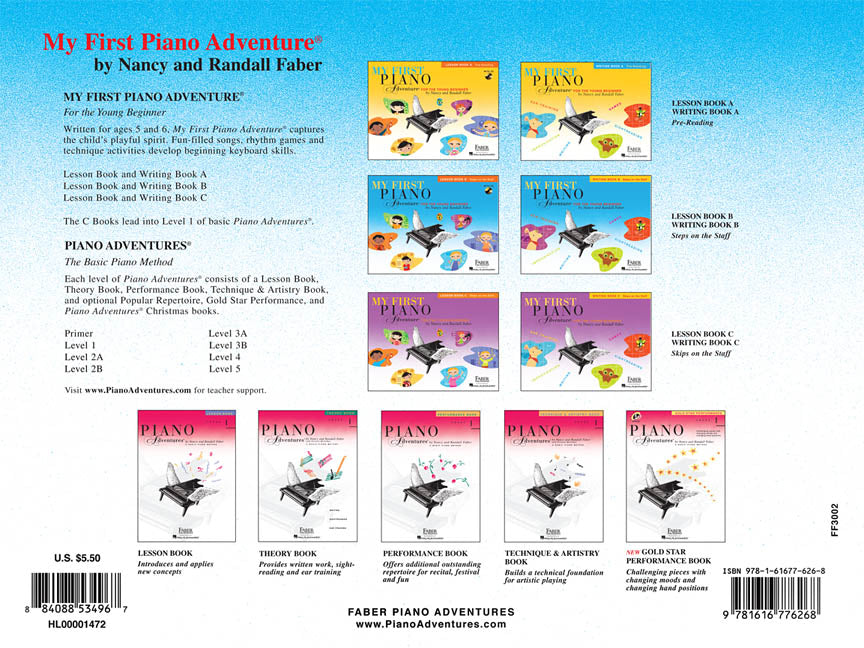 My First Piano Adventure - Christmas Book B & Keyboard