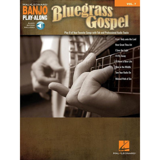 Bluegrass Gospel Banjo Playalong V7 Bk/Ola