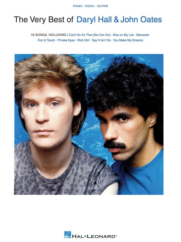 Very Best Of Hall & Oates PVG Songbook