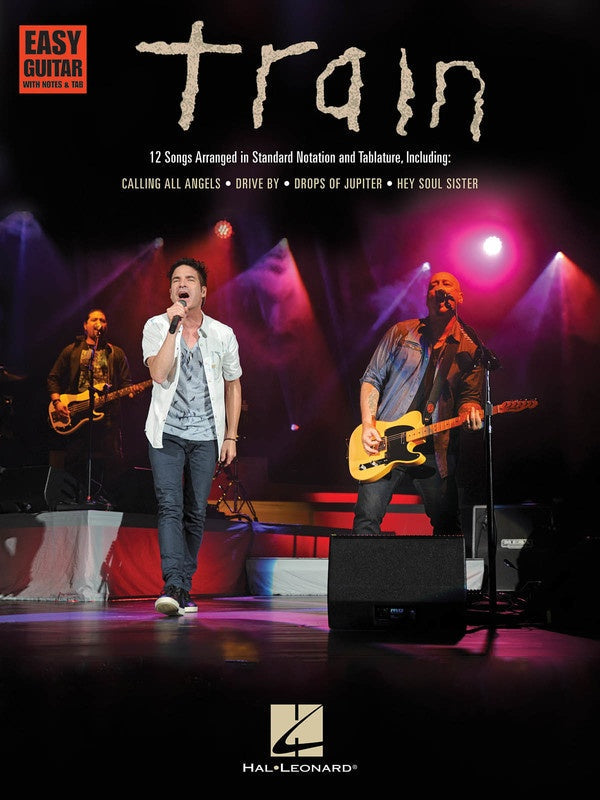 Train Easy Guitar Notes & Tab Songbook