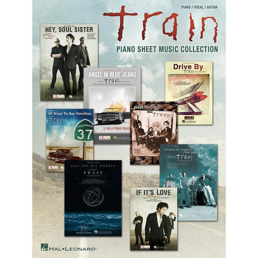 Train Piano Sheet Music Collection PVG