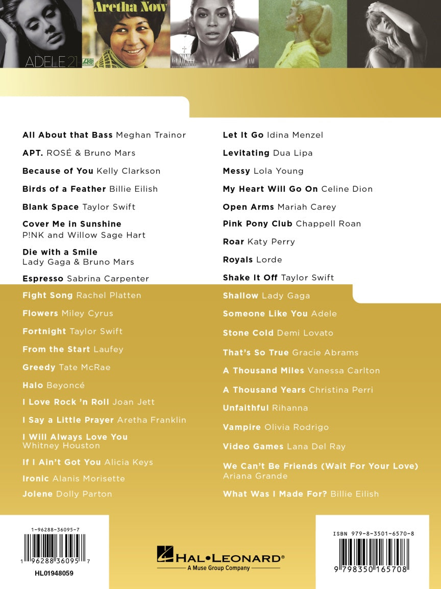 Really Easy Piano: 40 Women in Pop