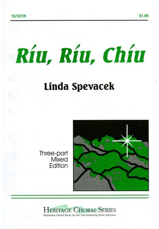 Riu Riu Chiu - 3 Part Mixed Vocal Sheet Music