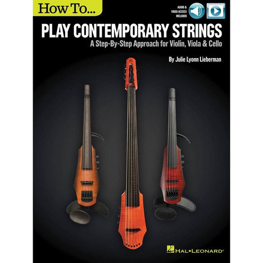 How To Play Contemporary Strings Book/Olv