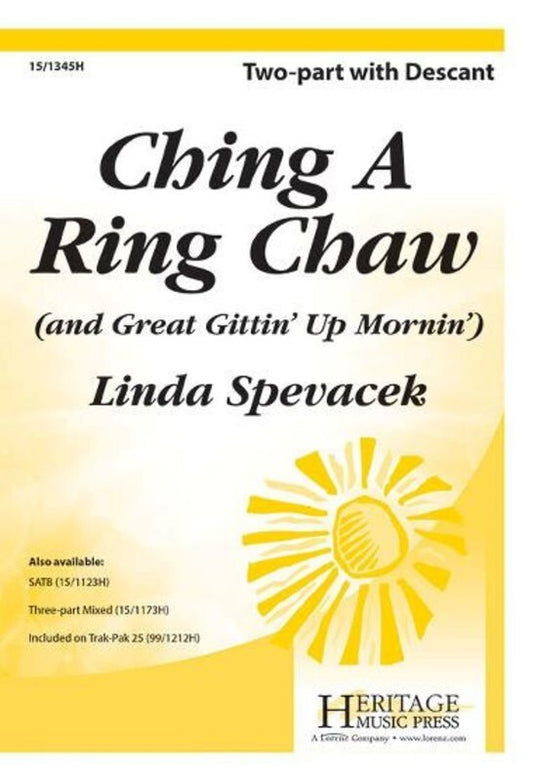 Ching A Ring Chaw / Great Gittin Up Mornin 2 Part Vocal Sheet Music