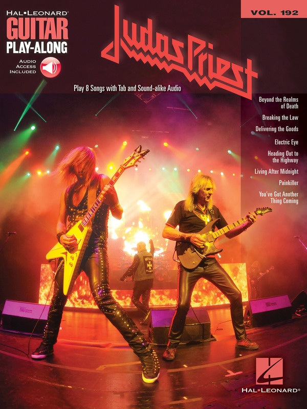 Judas Priest Guitar Playalong V192 Bk/Ola