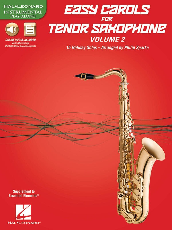 Easy Carols For Tenor Sax Vol 2 Bk/Olm