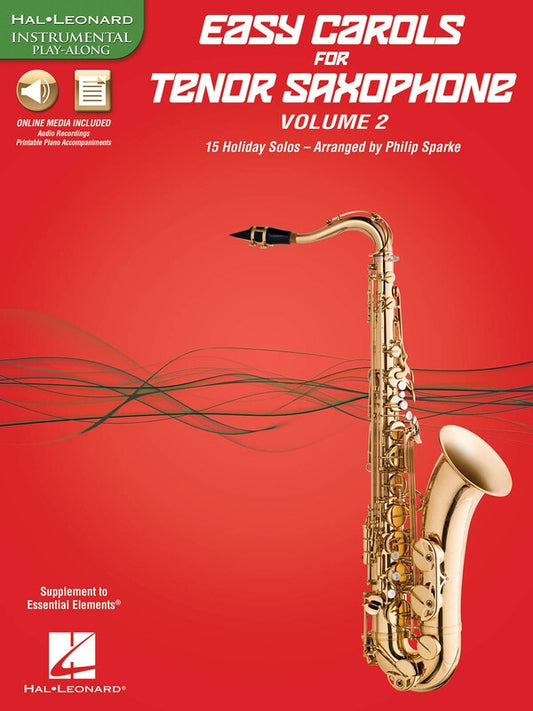 Easy Carols For Tenor Sax Vol 2 Bk/Olm