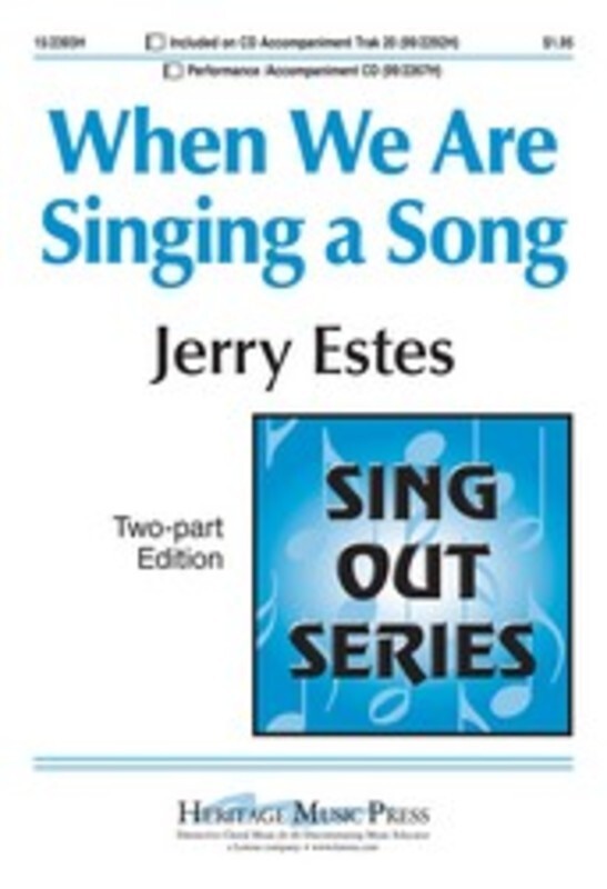 When We Are Singing A Song 2 Part Vocal Sheet Music