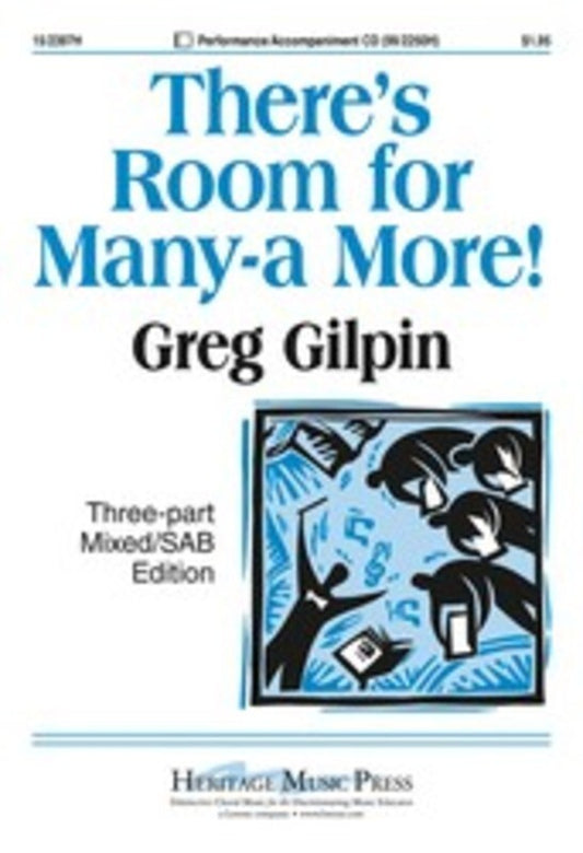 Theres Room For Many A More - 3 Part Mixed Vocal Sheet Music