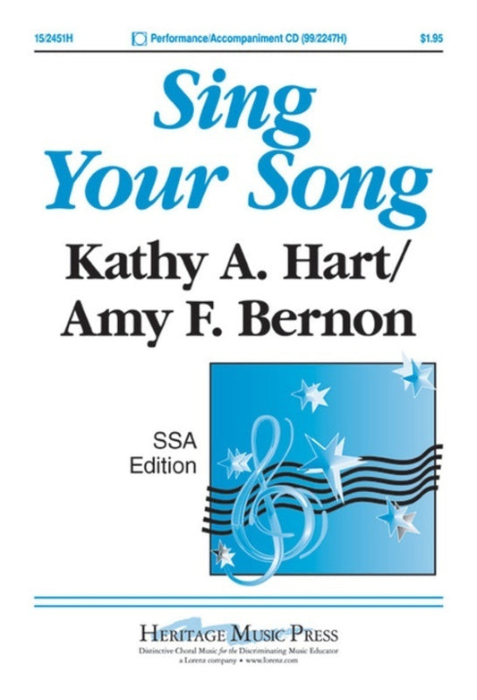 Sing Your Song - Vocal Sheet Music with Piano Accompaniment