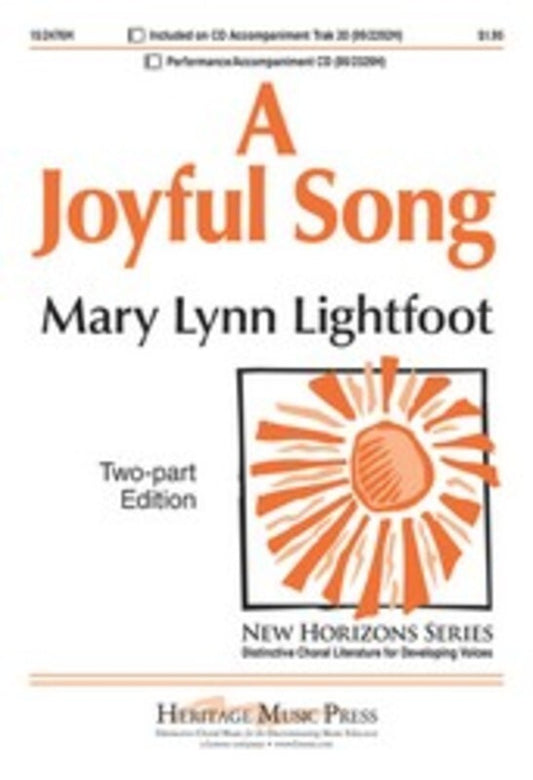 Joyful Song - 2 Part Vocal Sheet Music with Piano Accompaniment