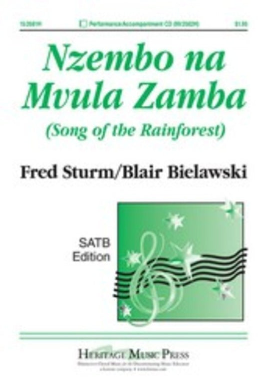Nzembo Na Mvula Zamba Arr Sturm Bielawski SATB Vocal Sheet Music
